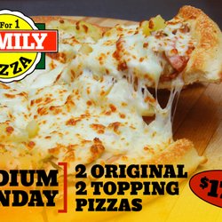 2 For 1 Family Pizza