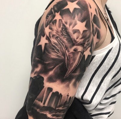 Electric Umbrella Tattoo by null
