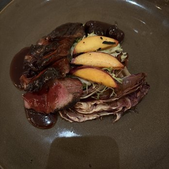 The George - Spiced duck breast - New American Near Me - Seattle, Washington The George - Spiced duck breast - New American Near Me - Seattle, Washington