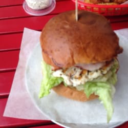 Badger & Brown's Burgerie - Sunny days chicken burger. Tasted amazing