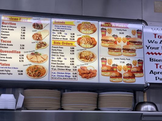 Menu photo 3 Tom's Jr 3 Los Angeles, CA
