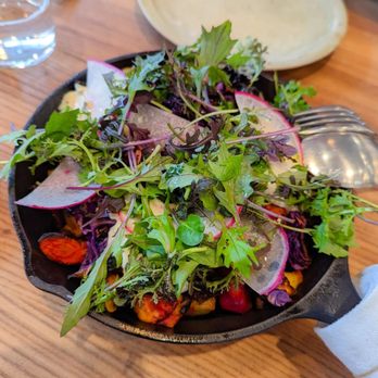 Little Saint - Smoked potato+ Root vegetable hash 12/22 - Vegan Near Me - Healdsburg, California Little Saint - Smoked potato+ Root vegetable hash 12/22 - Vegan Near Me - Healdsburg, California