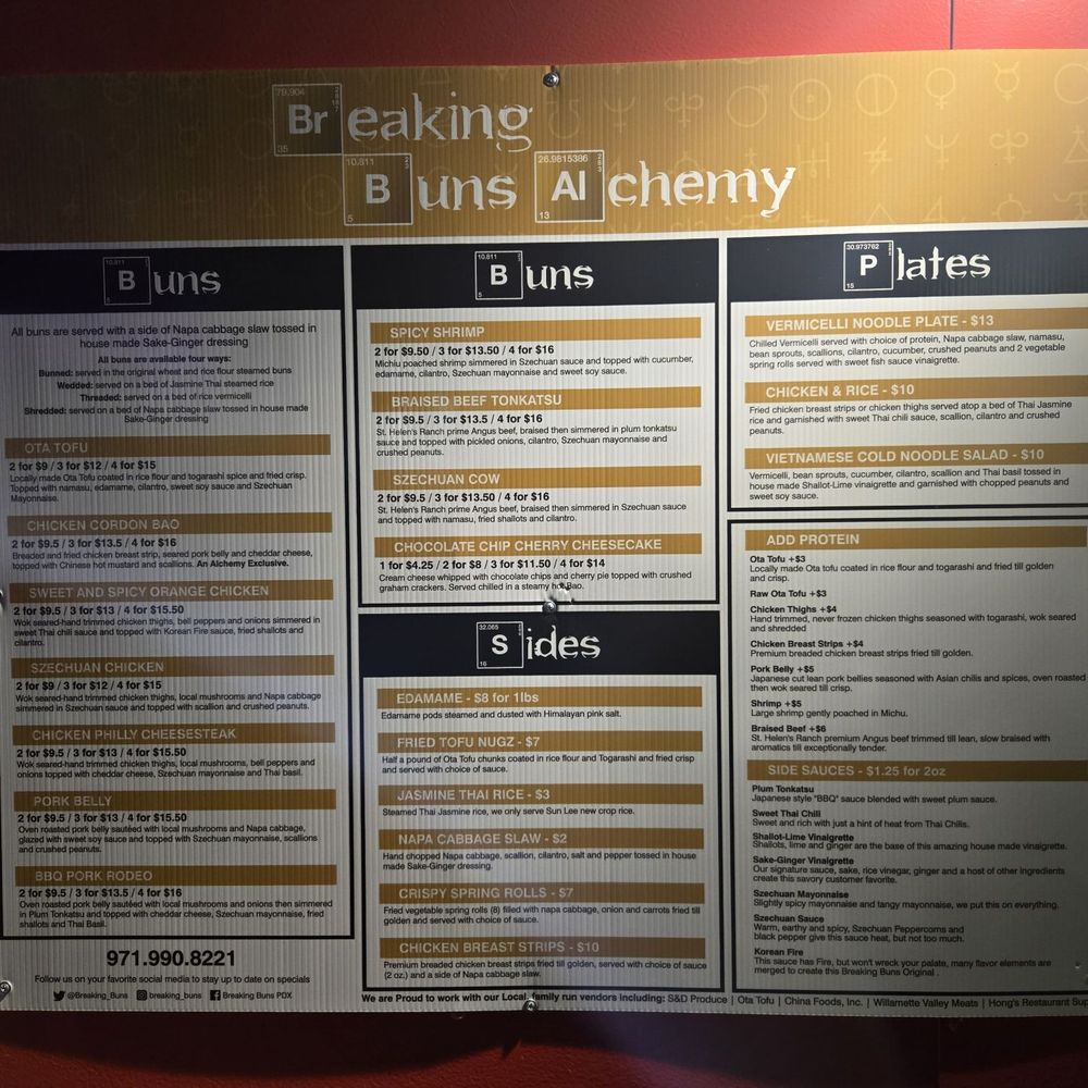 Breaking Buns - Asian Fusion Near Me - Portland, Oregon