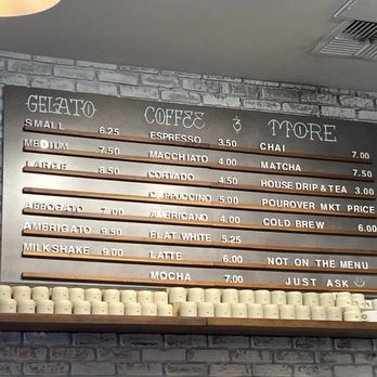 1022 Cafe & Gelateria - Menu - Coffee & Tea Near Me - Oceanside, California