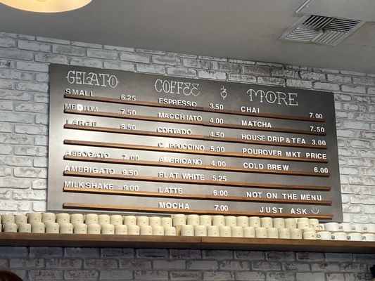 Menu photo 2 1022 Cafe & Gelateria Oceanside, CA