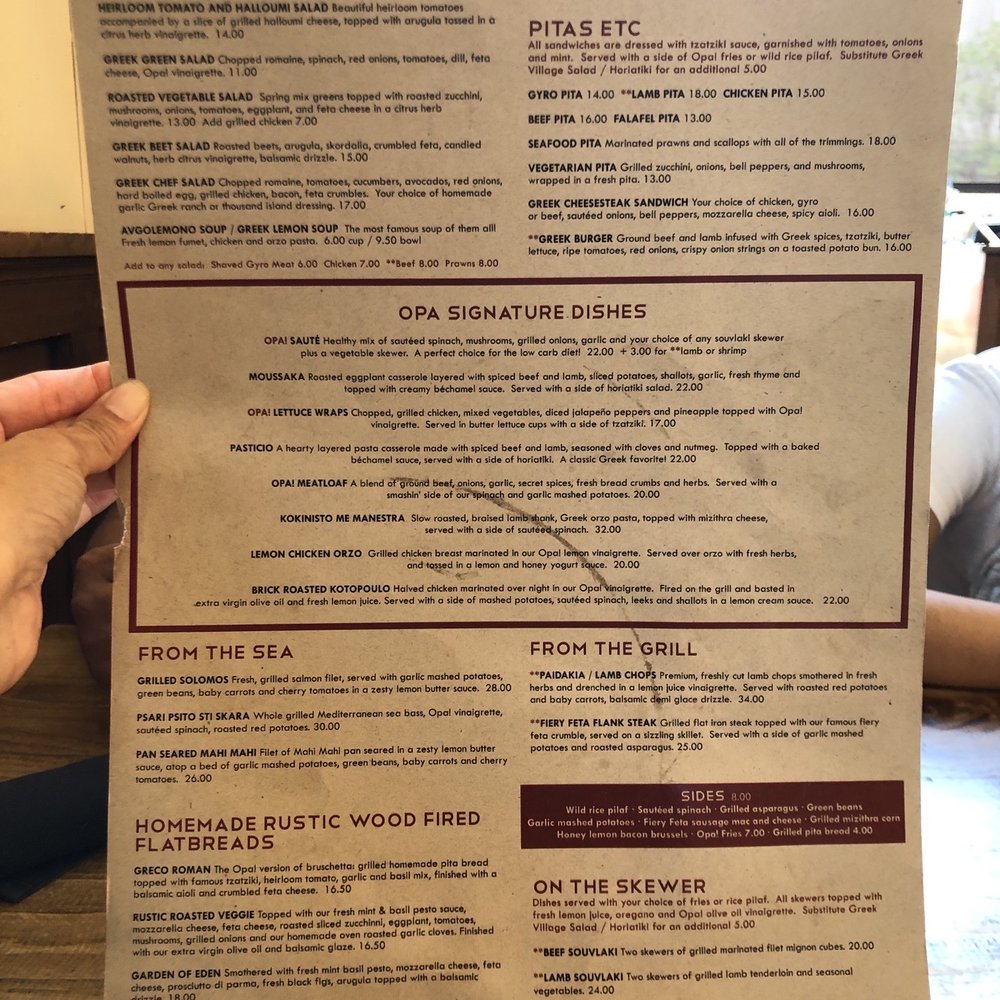 Opa Morgan Hill - Menu - Greek Near Me - Morgan Hill, California Opa Morgan Hill - Menu - Greek Near Me - Morgan Hill, California