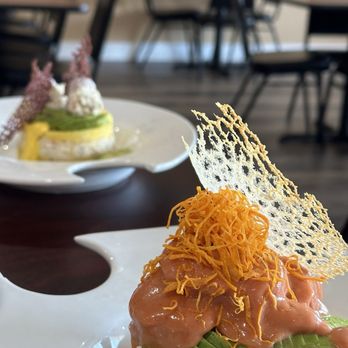 Las Americas - Causa with shrimp. This is considered an appetizer! - Mexican Near Me - Bedford Heights, Ohio Las Americas - Causa with shrimp. This is considered an appetizer! - Mexican Near Me - Bedford Heights, Ohio