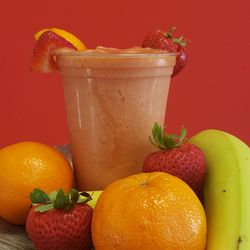 Smoothie Depot - Delicious. An Orange Sunrise at sunset