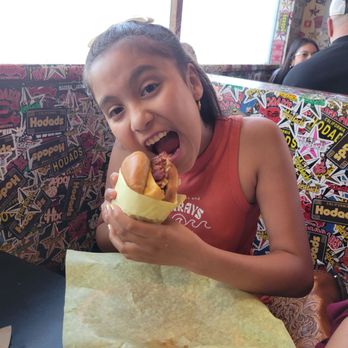 Hodad's - And her fat juicy cheeseburger with bacon - Burgers Near Me - San Diego, California Hodad's - And her fat juicy cheeseburger with bacon - Burgers Near Me - San Diego, California