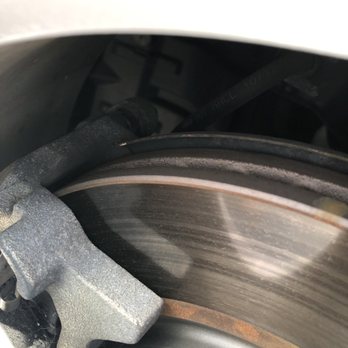 River City Brakes - 3 months update. This is the driver side front pad not making full contact with rotor. - Auto Repair Near Me - Citrus Heights, California River City Brakes - 3 months update. This is the driver side front pad not making full contact with rotor. - Auto Repair Near Me - Citrus Heights, California