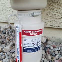 Radon Be Gone - System monitoring device.