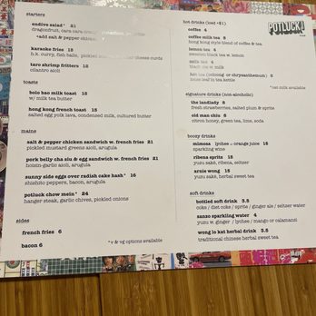 Potluck Club 佰樂 - Brunch menu - Cantonese Near Me - New York, New York Potluck Club 佰樂 - Brunch menu - Cantonese Near Me - New York, New York