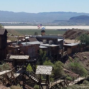 Calico Ghost Town - View from the top at calico restaurant - Parks Near Me - Yermo, California