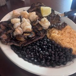 The steak