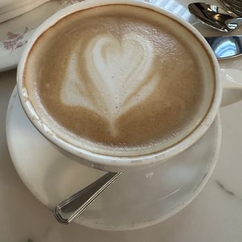 Little Hen - My friend also ordered a cappuccino really yummy they have sugar packets to add as many as you like - Breakfast & Brunch Near Me - Miami, Florida