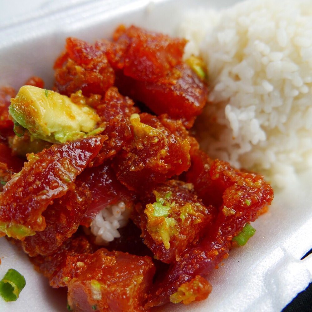 Fresh Catch - YUM (the name starts with "Dragon" and had avocado included which almost it like a sushi dish) - Hawaiian Near Me - Honolulu, Hawaii Fresh Catch - YUM (the name starts with "Dragon" and had avocado included which almost it like a sushi dish) - Hawaiian Near Me - Honolulu, Hawaii