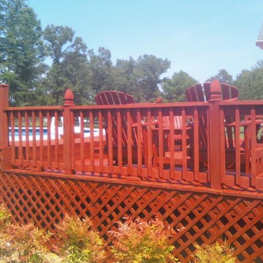 Wright Touch - Deck after painting by Wright Touch - Painters Near Me - Manchester, Tennessee Wright Touch - Deck after painting by Wright Touch - Painters Near Me - Manchester, Tennessee
