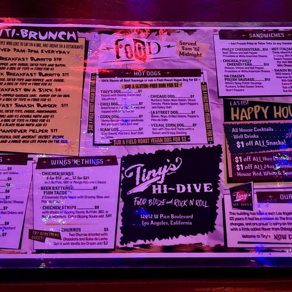 Menu Menu