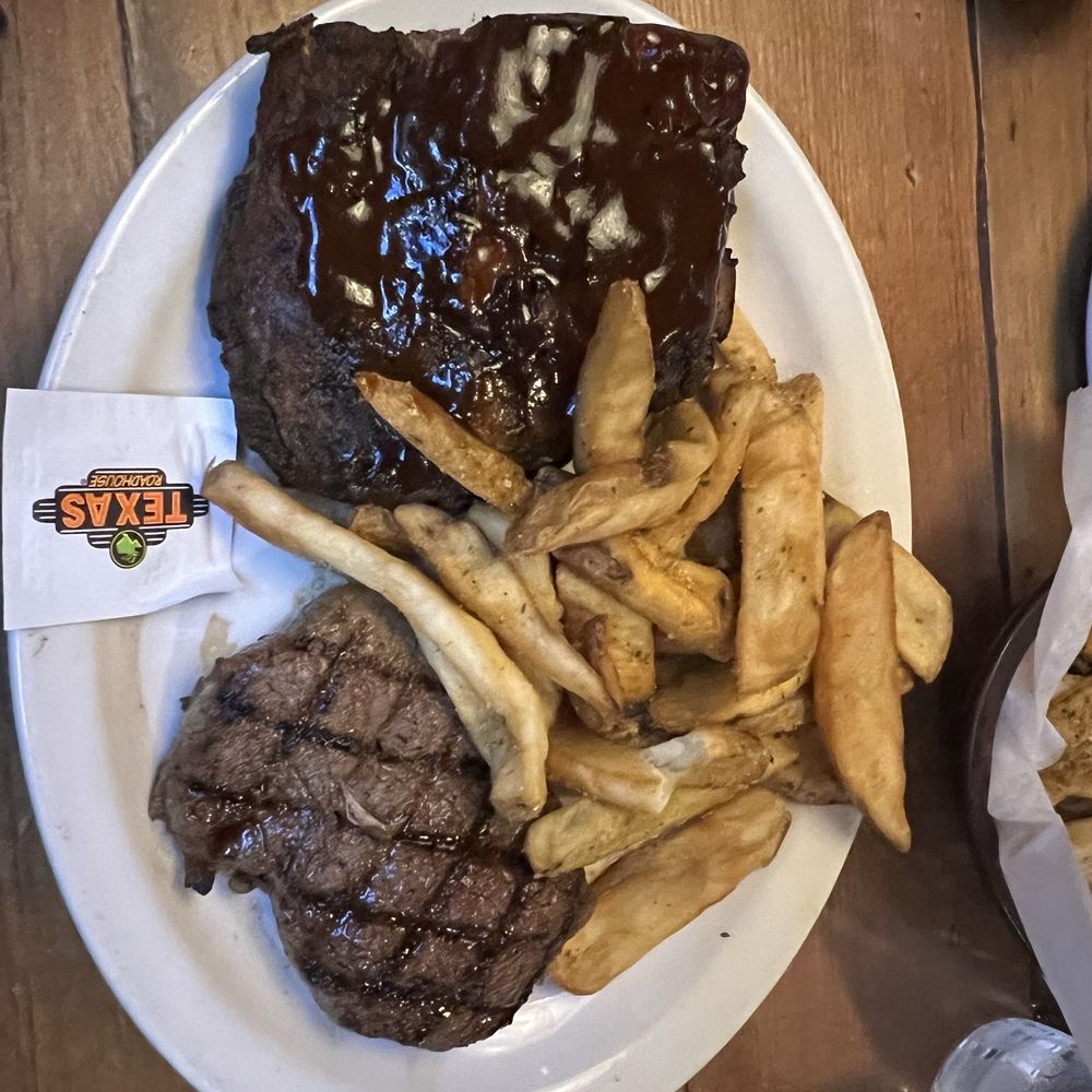 Texas Roadhouse - Filet* 6oz & Ribs - American Near Me - Blue Springs, Missouri Texas Roadhouse - Filet* 6oz & Ribs - American Near Me - Blue Springs, Missouri
