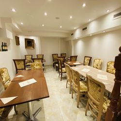 Iran Restaurant - Indoor tables in basement floor