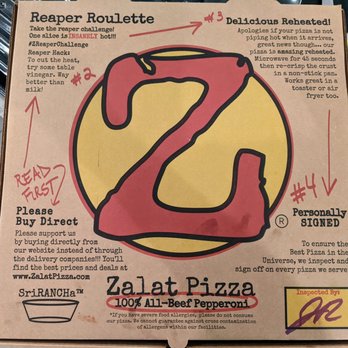 Zalat Pizza - a pizza box with the letter z on it - Pizza Near Me - Shenandoah, Texas Zalat Pizza - a pizza box with the letter z on it - Pizza Near Me - Shenandoah, Texas