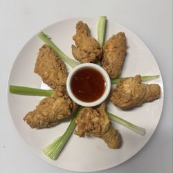 Pizza Tower - Hand-breaded Buffalo Wings