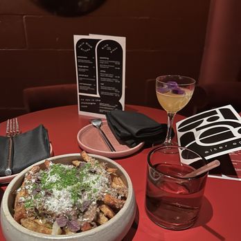 Alter Ego - Loaded fries and Passion fruit margarita. The size of the drinks were pretty small. That was the only negative. - Cocktail Bars Near Me - Tampa, Florida Alter Ego - Loaded fries and Passion fruit margarita. The size of the drinks were pretty small. That was the only negative. - Cocktail Bars Near Me - Tampa, Florida
