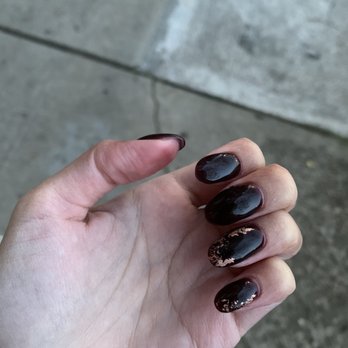 Fancy Nail & Beauty - Sns gel powder with foil - Nail Salons Near Me - Forest Hills, New York Fancy Nail & Beauty - Sns gel powder with foil - Nail Salons Near Me - Forest Hills, New York