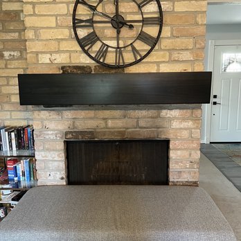 Carpentry By Hugo - Custom mantle by Hugo - Carpenters Near Me