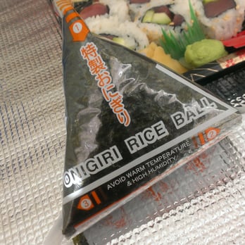 Sushi in the Box - Salmon onigri - Sushi Bars Near Me - Arcadia, California