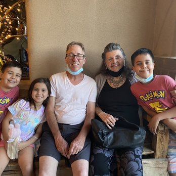 Nando's Mexican Cafe - My kids, hubby and mother-in-law!!! - Mexican Near Me - Gilbert, Arizona