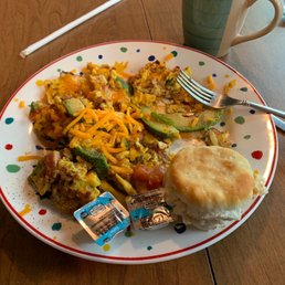 a plate of food