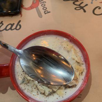 Hungry Crab - Congrats on having the smallest chowder in America!!! - Seafood Near Me - Orlando, Florida