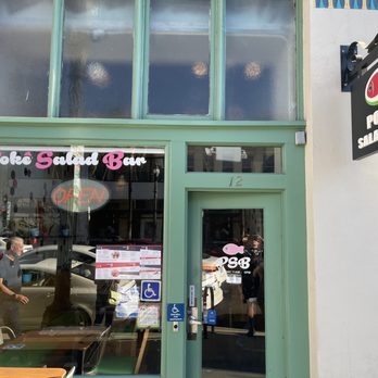 Poke Salad Bar - Outside. - Poke Near Me - Pasadena, California Poke Salad Bar - Outside. - Poke Near Me - Pasadena, California