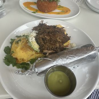 Paperboy South - Migas with pork - Breakfast & Brunch Near Me - Austin, Texas