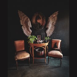 Find antique and vintage pieces to dress your haunted home.