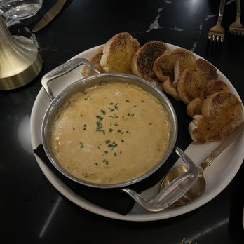 Bungalow Downtown Dining - Creamy Seafood Dip - Steakhouses Near Me - Houston, Texas Bungalow Downtown Dining - Creamy Seafood Dip - Steakhouses Near Me - Houston, Texas