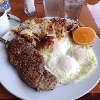 Eggsclusive Cafe - Steak and eggs - Breakfast & Brunch Near Me - Rockford, Illinois