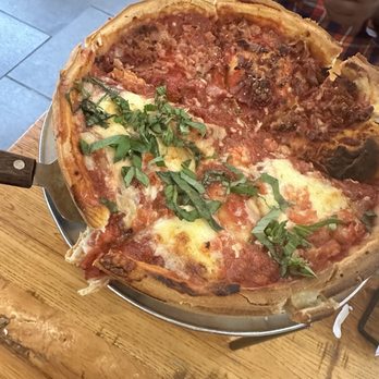 Giordano's - Half Margarita and their meat lovers pizza - Pizza Near Me - Chicago, Illinois
