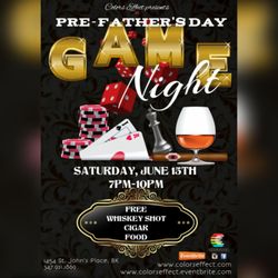 Colors Effect - Father's Day game night All inclusive event
