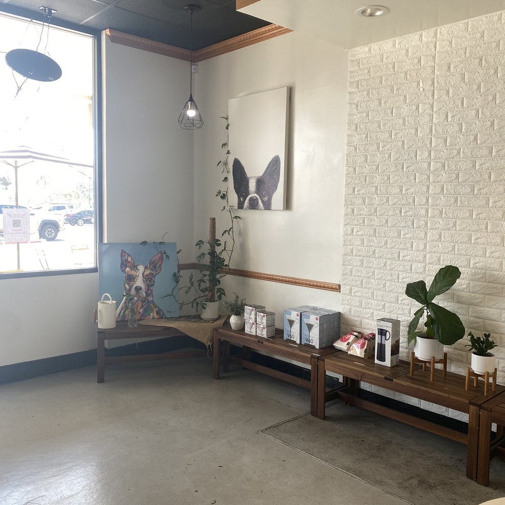 Flat White Coffee - Interior. Merchandise available for purchase - Cafes Near Me - Cypress, California Flat White Coffee - Interior. Merchandise available for purchase - Cafes Near Me - Cypress, California