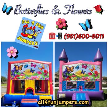 All 4 Fun Jumpers - Butterflies - Party Supplies Near Me - Menifee , California