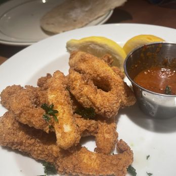 Culpepper Cattle - Calamari steak fingers and spicy red sauce. - Steakhouses Near Me - Rockwall, Texas Culpepper Cattle - Calamari steak fingers and spicy red sauce. - Steakhouses Near Me - Rockwall, Texas