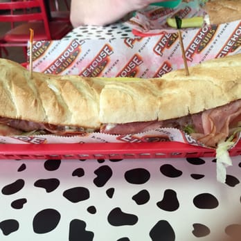 Firehouse Subs - Huge ass sandwich!!! And friendly employees especially Eldridge! He should be manager! - Sandwiches Near Me - Euless, Texas
