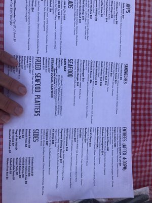 Menu photo 5 Chatham Squire Restaurant & Tavern Chatham, MA
