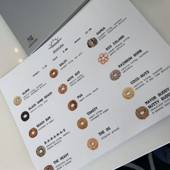 Shaka Donuts - The donut menu - Donuts Near Me - Orlando, Florida Shaka Donuts - The donut menu - Donuts Near Me - Orlando, Florida