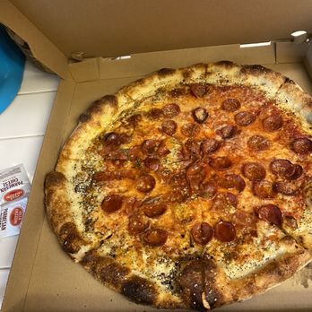 Corner Pizza - Killer Bee with everything crust!!  Delicious!!!! - Pizza Near Me - Oceanside, California