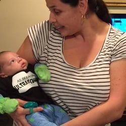 Mosaic Virginia - This client and her newborn came back to visit us!