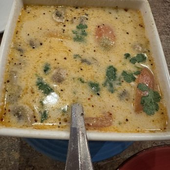 Iyara Thai Cuisine - Tom Kha (Large) - Thai Near Me - Houston, Texas Iyara Thai Cuisine - Tom Kha (Large) - Thai Near Me - Houston, Texas
