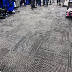 Breck Sports - Beaver Run Lobby Store - Line of people waiting to be helped while we wait for the employees to find our personal shoes they lost.